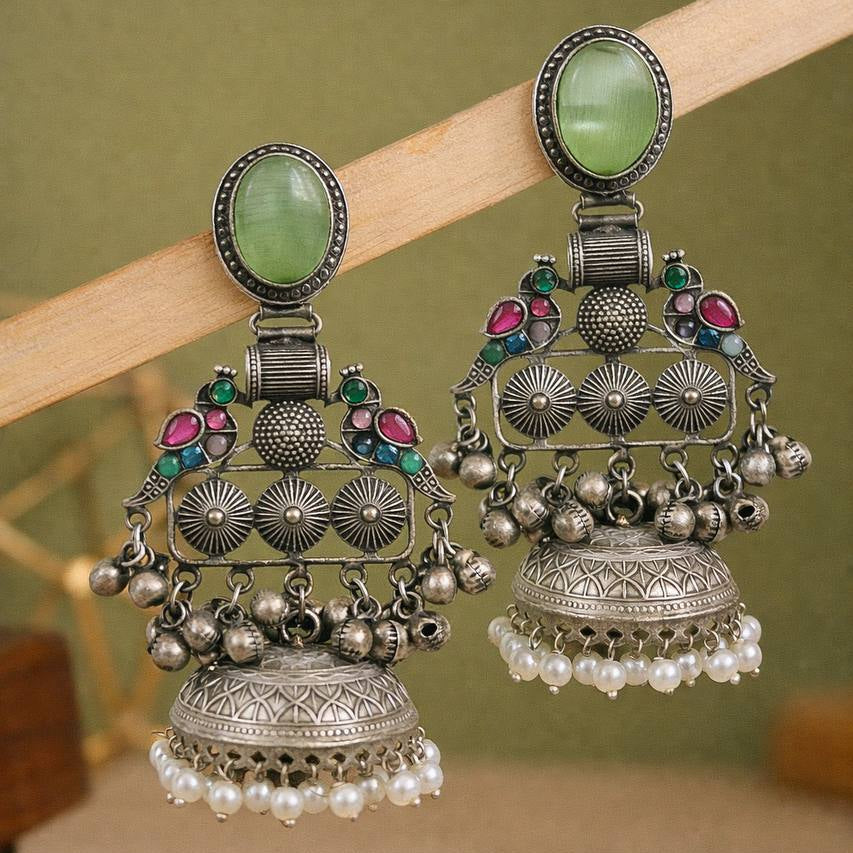 তন্বী সিলভার ঝুমকা