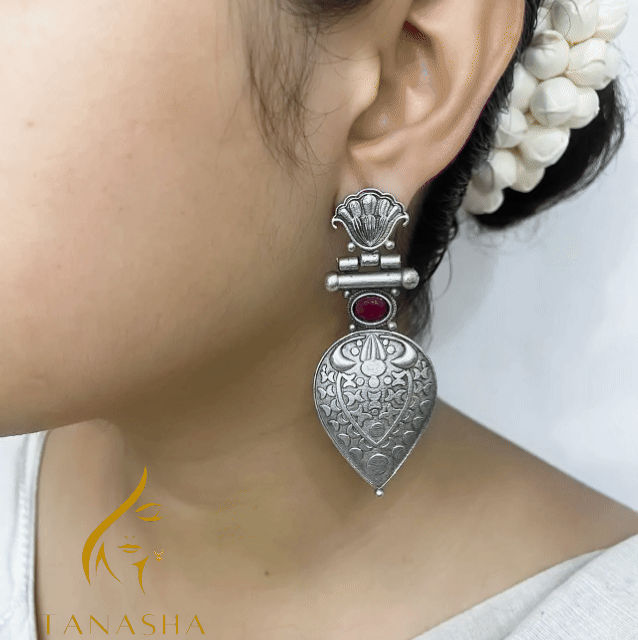 রূপরাগা সিলভার ঝুমকা