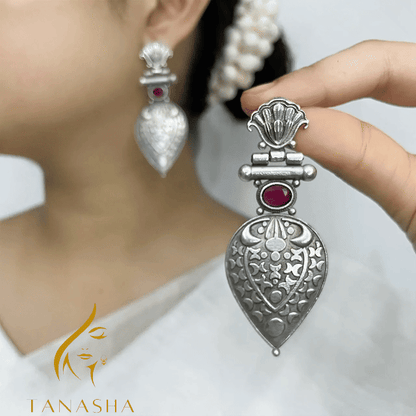 রূপরাগা সিলভার ঝুমকা