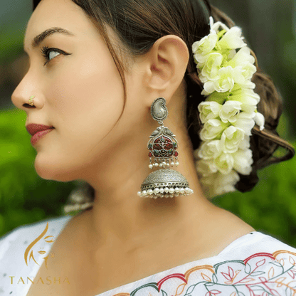 রশ্নি সিলভার ঝুমকা