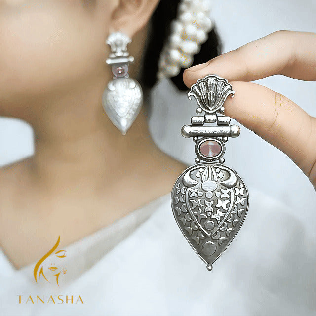 রূপরাগা সিলভার ঝুমকা