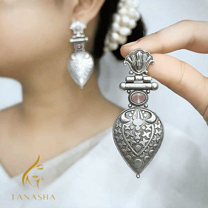 রূপরাগা সিলভার ঝুমকা