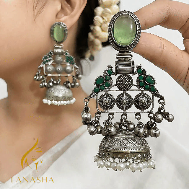 তন্বী সিলভার ঝুমকা