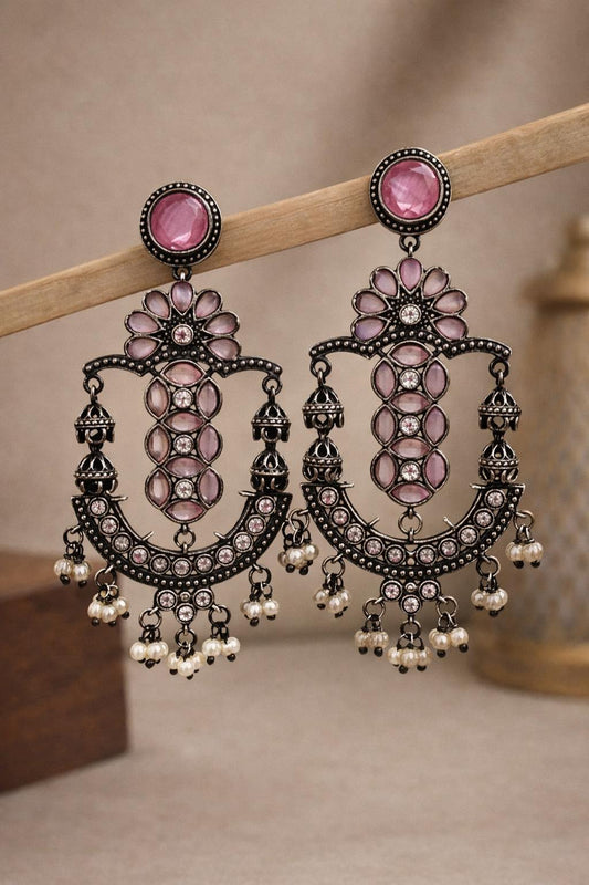রূপসী চন্দ্রমল্লিকা ঝুমকা (Pink)