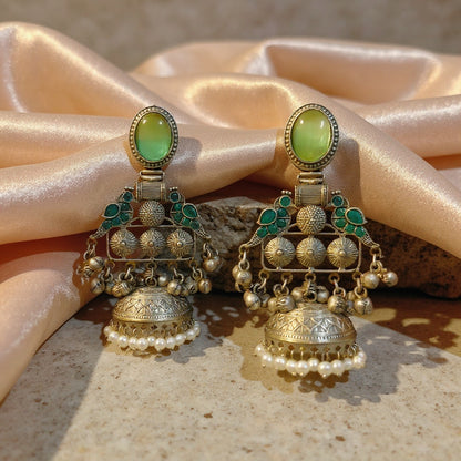 তন্বী সিলভার ঝুমকা