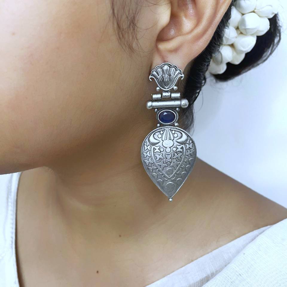 রূপরাগা সিলভার ঝুমকা